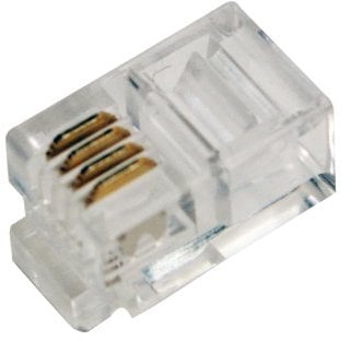 LogiLink Professional MP0017 RJ10 Stecker für Flachbandkabel