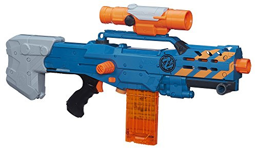 NERF Zombie Strike ZED Squad Longshot CS-12 Blaster