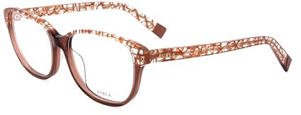 Furla - ARCADIA VU4875, Rechteckig, Kunststoff, Damenbrillen, BLACK(0WTT), 53/16/140