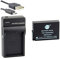 DSTE DMW-BLD10E Li-ion Battery and Micro USB Charger Suit for Panasonic Lumix DMC-G3, DMC-GF2, DMC-GX1