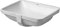 Duravit Starck 3 Waschtisch Einbau ohne Loch 49 cm C47 starck3 weiß