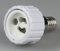 Lampensockel Adapter E14 auf GU10 - Keramik für Halogen & LED Leuchtmittel bis 25 Watt
