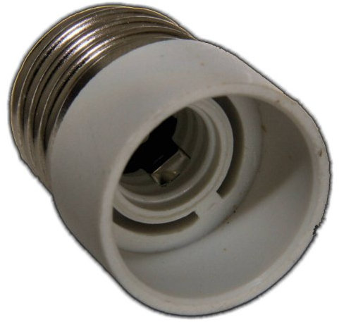 1 Adapter E27 Außen auf E14 Innengewinde für Schraubsockel Lampen & LED bis 230V Neu Old-Harvest