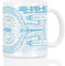style3 NCC-1701-D Blaupause Motivtasse trek trekkie star