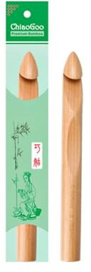 ChiaoGoo Bamboo Crochet Hook, S/19mm