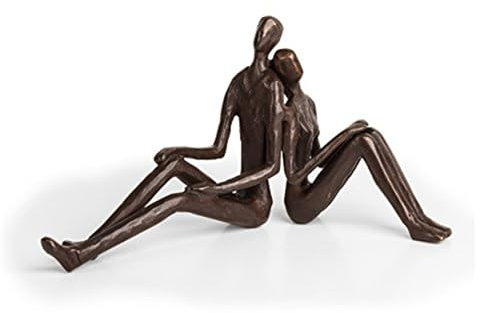 Danya B Romantic Couple Bronze Sculpture