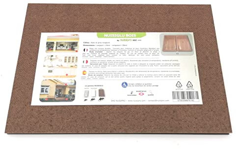 Plaques de glu en bois anti souris anti rat lot de 2 pièges - 19x28cm