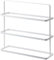 Yamazaki 2480 TOWER Schuhregal L, weiß, Stahl, Minimalistisches Design, 50 x 14 x 45,5 cm (LxBxH)
