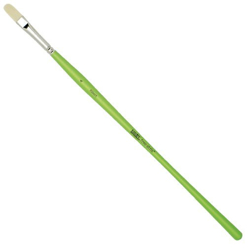 Liquitex 1300404 Free Style Künstler - Pinsel, langlebig und formstabil aus hochwertigen synthetischen Faser für volle Kontrolle beim Farbauftrag -Filbertpinsel - Nr. 4