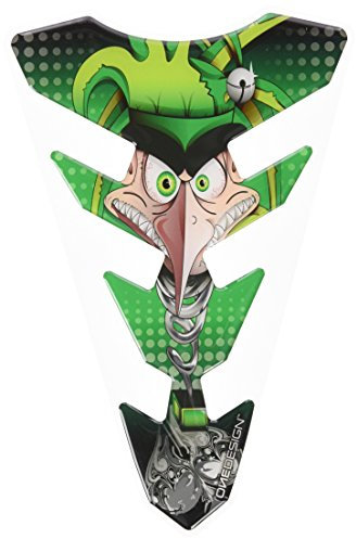 Puig 6496V Adesivi Protezione Serbatoio Modello Joker Verde