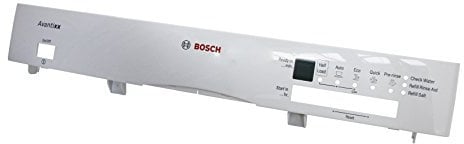 Bosch Dishwasher Panel Facia Frame. Genuine part number 00700429