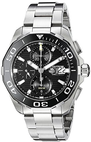 Tag Heuer Aquaracer Herren-Armbanduhr Armband Edelstahl + Gehäuse Saphirglas Automatik CAY211A.BA0927
