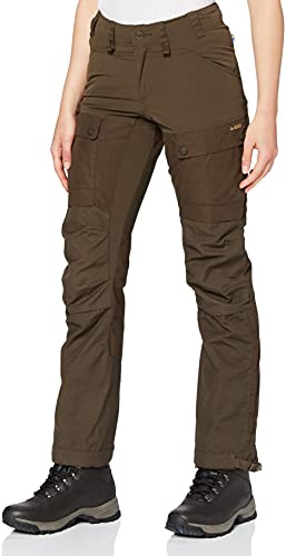 Fjallraven Femme Fjallraven, Lappland Hybride W Un Pantalon, Vert (Olive Foncé), 36 EU