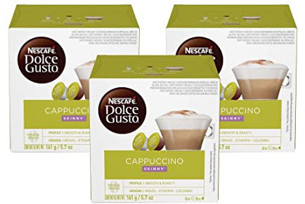 Nescafe Dolce Gusto for Nescafe Dolce Gusto Brewers, Skinny Cappuccino, 48 Count (pack of 3)