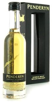 Penderyn Madeira Single Malt Welsh Whisky 46% ABV, 5cl Bottle in a Gift Box