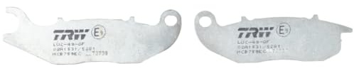 TRW MCB759EC Brake Pad Set Disc Brake Organic Eco Compatible for Rieju NKD 2003-2010 Front Axle and Other Vehicles