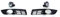 Front Nebelscheinwerfer und Grill-Set für VW Passat 3c, B6, Bj. 2006-2009