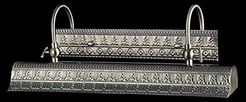 Casa Padrino Jugendstil Wandleuchte Bronze 48 x H 18 cm Jugendlicher Stil - Wandlampe Wand Beleuchtung