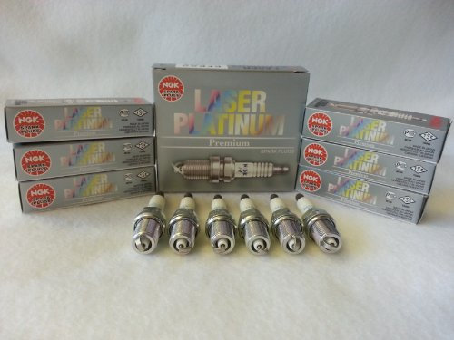NGK Laser Platinum Zündkerzen PFR6Q # 6458, 6 Stück