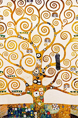 1art1 Gustav Klimt Poster Der Lebensbaum (Detail) Kunstdruck Bild 30x20 cm