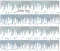 alles-meine.de GmbH 240 cm Fensterbilder - Glitzer/Glitter - Eiszapfen/Eiskristalle/Winter - statisch haftend - Weihnachten/Schnee - selbstklebend + wiederverwendba..
