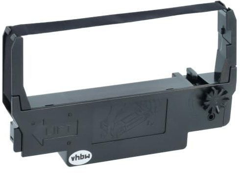 vhbw Farbband Nylonband Tintenband kompatibel mit Nadeldrucker Epson TM-300 | TM-300A, TM-300B, TM-300C, TM-U210A, TM-U210B Ersatz für ERC-30, ERC-34, ERC-38B.