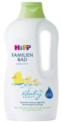 Hipp Babysanft Familienbad, 4er Pack (4 x 1000 ml)