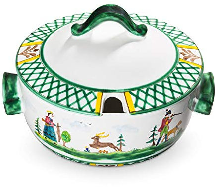 Gmundner Keramik Manufaktur 0435tsgl23 Caza Olla Lisa, 2 L