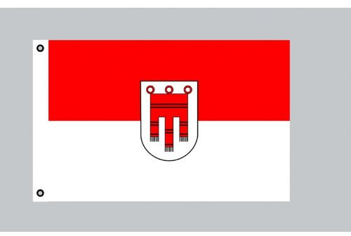 Everflag Flagge 90 x 150 : Vorarlberg mit Wappen