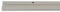 Liedeco Vorhangschiene, Gardinenschiene 210 cm 1-läufig