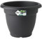 elho Green Basics Campana 50 - Flower Pot for Outdoor - Ø 48.2 x H 38.4 cm - Black/Living Black