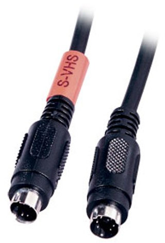 Connectland C-SVHS-10M Câble SVHS Mini DIN 4 Male/Male 10 m Noir