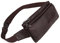 Leder Bauchtasche Gürteltasche für Männer Frauen Outdoor Reisen Jagd Wandern Camping Hüftgürtel Handy Geldbörse Geldbörse Kaffee