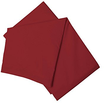 Belledorm Red Flat Sheet - 200 Thread Count - Red - King Size