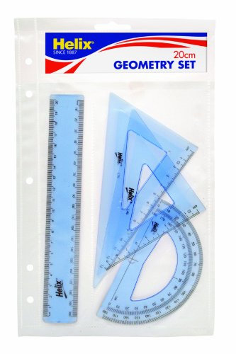 Helix Set geometrico, 20 cm, blu