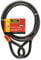 Burg-Wachter 15MMX2.1M BRAID STEEL CABLE 152C, Black, 15mm x 2.1m