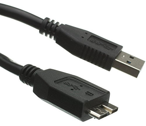 Storite USB 3.0 A to Micro B Cable For WD/Seagate/Clickfree/Toshiba/Samsung/Hitachi External Hard Drives (3 Feet)