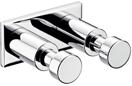 Emco 357400100 Hakenleiste System 2, 2-fach, verchromt