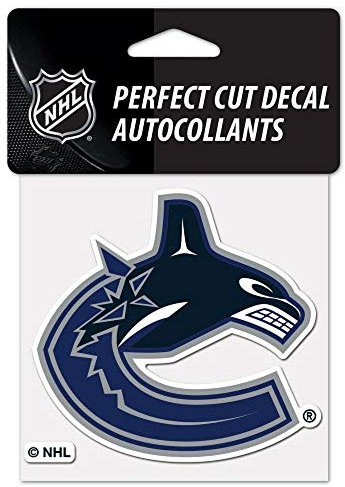 NHL Vancouver Canucks Perfect Cut Color Aufkleber, 10,2 x 10,2 cm