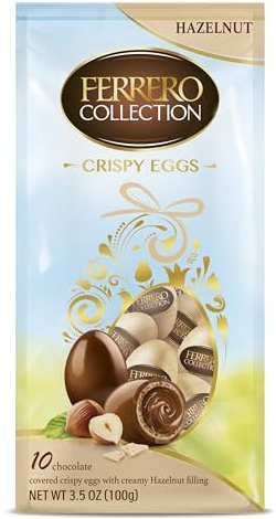 Ferrero Collection Easter Eggs, Hazelnut Crispy Mini Chocolate, Easter Gifts, Easter Egg Hunt, 100 g