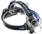 LED Scheinwerfer, pocketman Zoomable Wasserdicht Taschenlampe Super Hell 2200 Lumen LED Scheinwerfer für Camping Laufen Wandern Lesung Radfahren Jagd Angeln (schwarz)