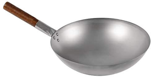 London Wok GJ495 Round Bottom Wok, 13