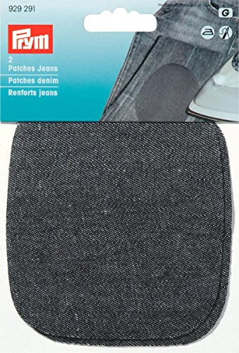 Prym 929291 Patches Jeans (bügeln) 10 x 11 cm schwarz