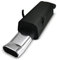JOM Car Parts & Car Hifi GmbH 89032 Stahl-Endschalldämpfer mit oval DTM-Look Endrohr