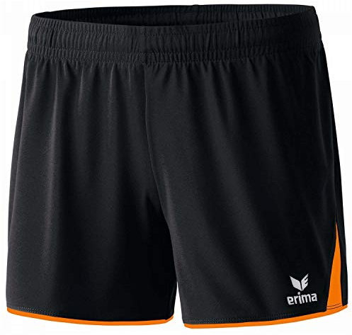 Erima Women's Classic 5-c Shorts Black/Orange