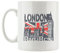 Pixxprint The Big Ben Coole Party Tasse, ca. 300ml Fassungsvermögen, Keramik Weiß, Spülmaschinenfest