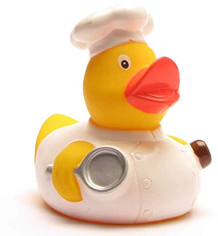 Canard de bain cuisinier
