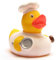 Canard de bain cuisinier