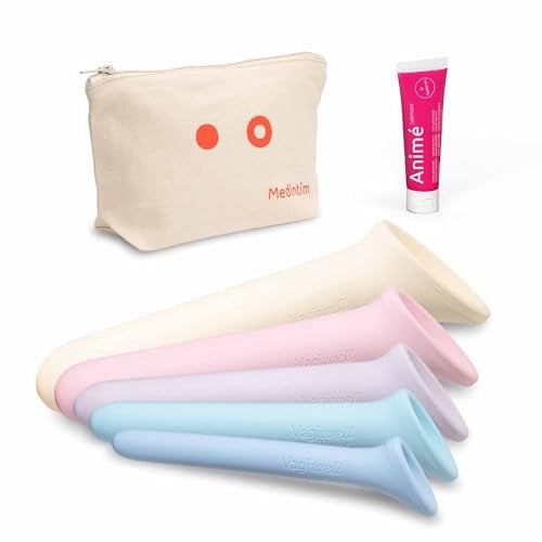Vagiwell Dilator Set Premium, 5 Dilatatoren + Gleitgel