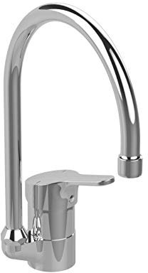 Mitigeur d'évier Olyos c2 col de cygne chromé réf D1193AA